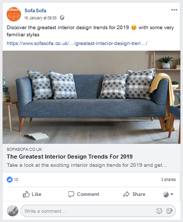  SofaSofa Facebook Post 